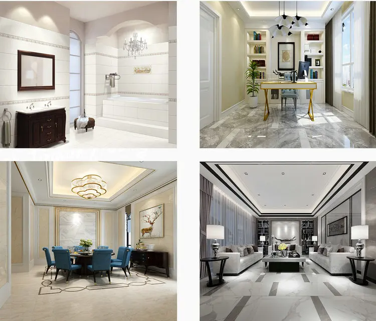 Polished glazed ceramic floor tiles 600*600 in china factory