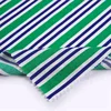 100% Rayon voile flat screen printed taffeta color stripe woven fabric for women shirt