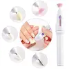Electric Mini Personal Manicure and Pedicure Kit Includes Callus Remover Set, Nail Buffer & Polisher