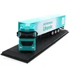 1/87 Scale Long-Distance Petrol Cargo Truck Models Shipping Container Model Car