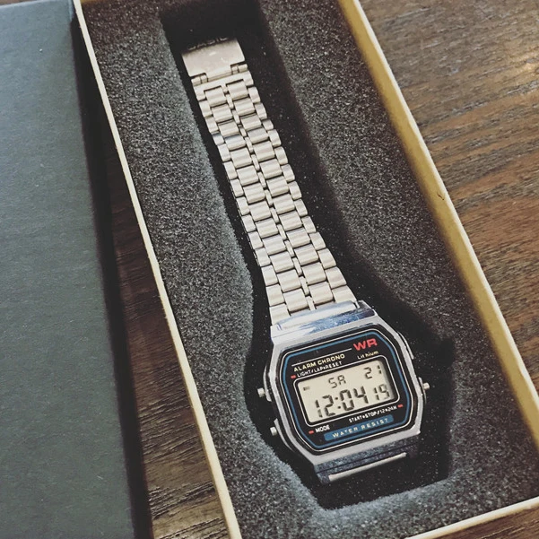 

Promotion Digital Rose Gold Watch cute & cool Classic Modern Watches stainless steel watch, Gold/silver