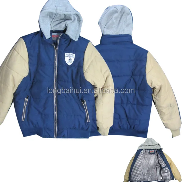 
Branded export surplus garments stock lots for men bomber jacket 