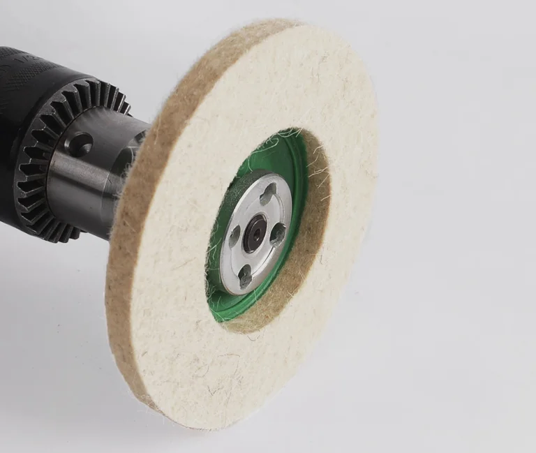 4 Inch Wool Felt Polishing Pad Buffing Wheel Kit For Drill