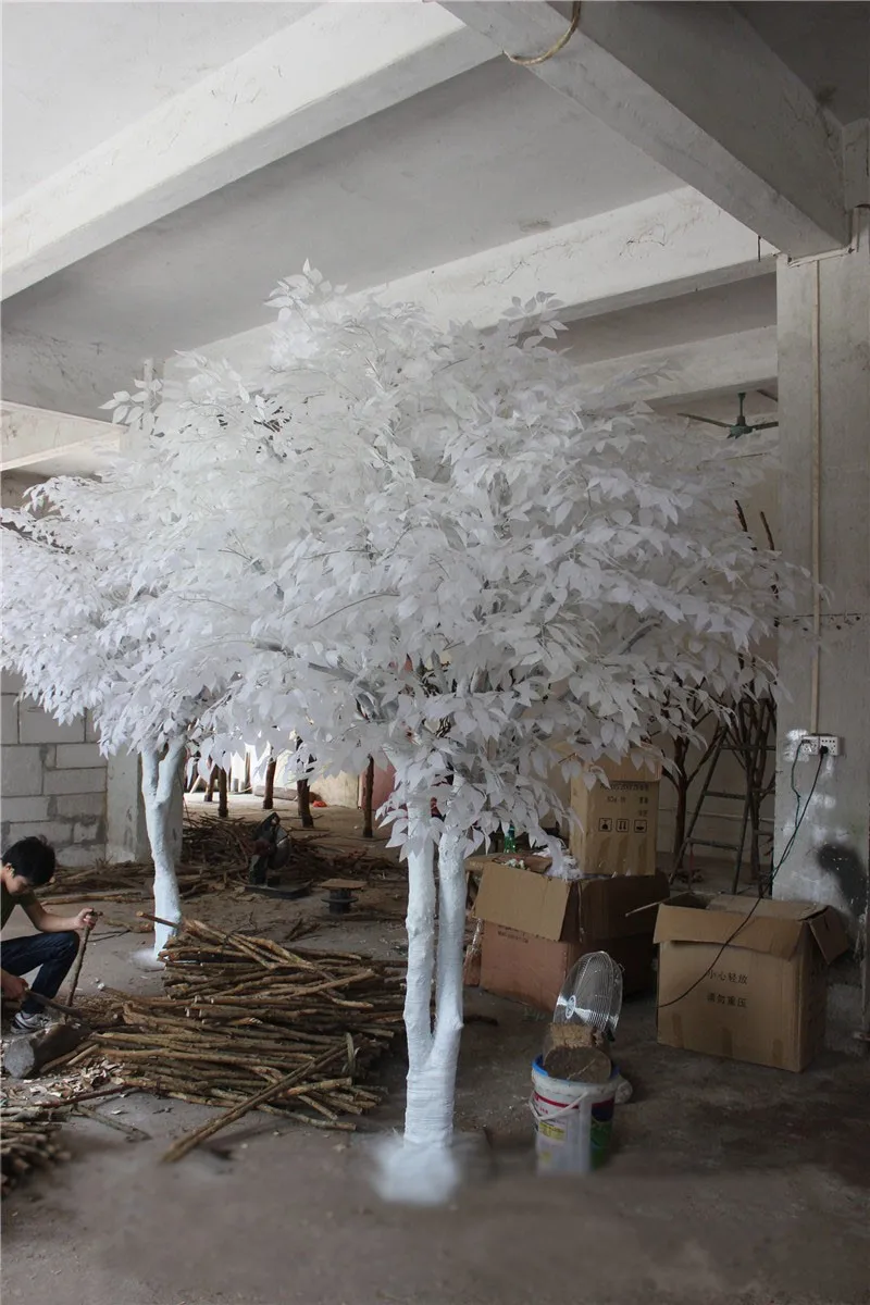 White Trunks No Leaves Artificial Birch Tree Buy Artificial Plant