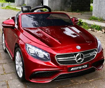 pink mercedes ride on