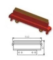 Tower crane spare parts current collector carbon brush