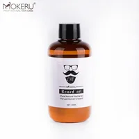 

FDA Certification Argan Beard oil organic Mokeru Bulk Coconut beard oil mens Private Label Custom Beard Growth Oil For Men
