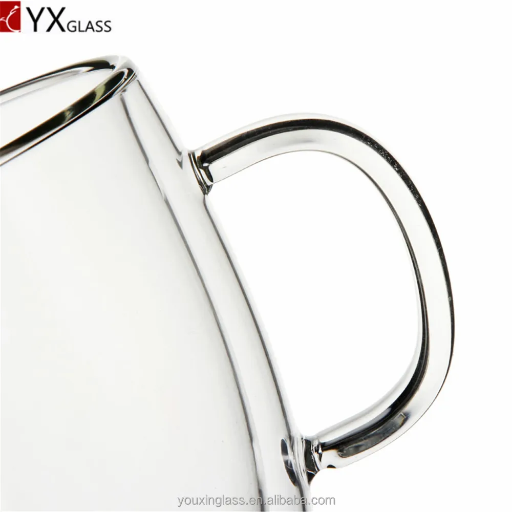 
Manufacture wholesale borosilicate heat resistant double wall glass tea coffee milk cup/set/mug 