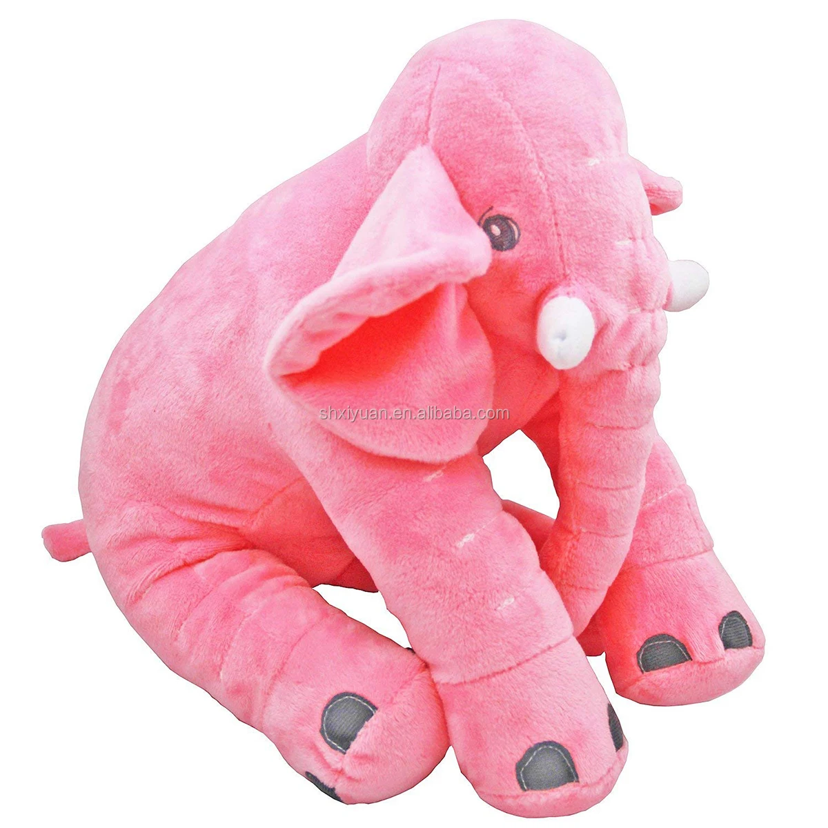 pink plush elephant