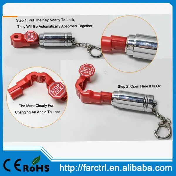 Abs Antitheft Peg Hook Lock Eas Security Display Hook Stop