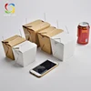 Food grade cupcake chocolate candy fast food paper box with clear window
