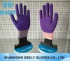 13 Gauge Polyester Shell with 3/4 Nitrile Coating Double Layer Sandy Latex Coated Glove