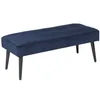 Bench Love Seat Long Ottoman Bench Two Bedside Table