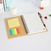 Paper Cover Material and business office custom sprial notebook