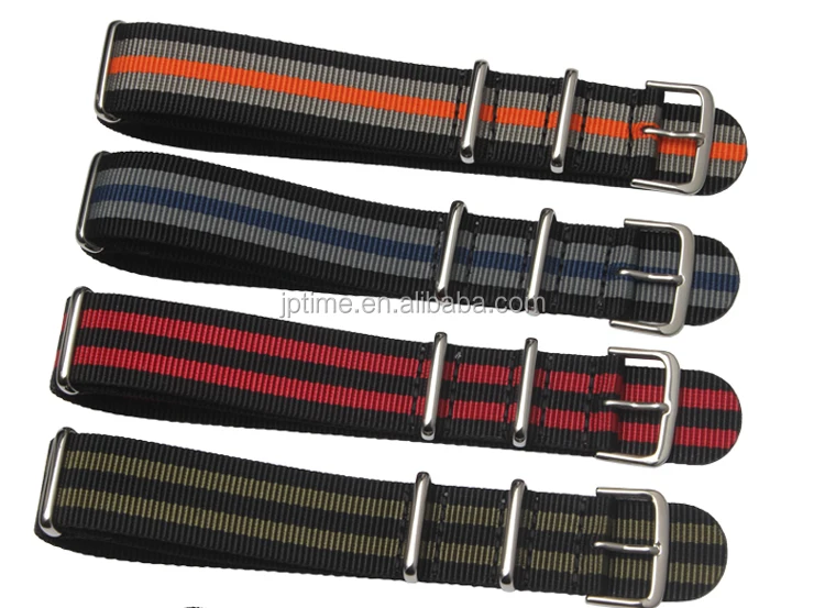 Wygicoo Pattern Bulk 20mm 22mm 23mm Nylon Custom Nato Watch Straps