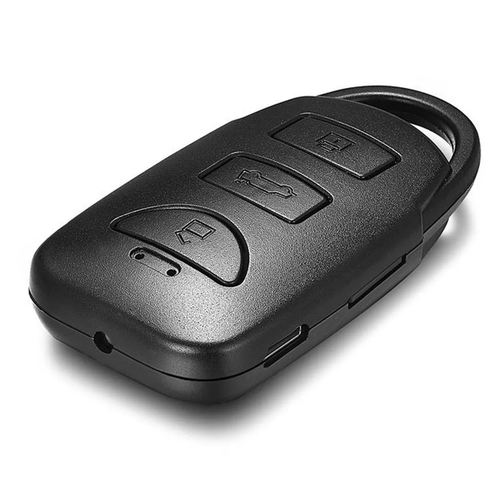1080p Night Vision Camera Car Key Mini Portable Metal Body Car Key