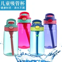 

BPA free children baby school triten/PC flip water bottle