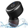 Waterproof Single Earphone,Mini Wireless Bluetooth Earbud,Car Headset Invisible Headphone with Mic for iPhone iPad and Android