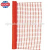 hdpe construction project orange skiing fence net in plastic