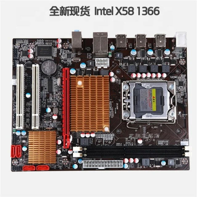 

hot sales high quality factory price motherboard X58 Support LGA 1366 socket Core i3 i5 i7 Computer Mainboard Warranty 3years, N/a