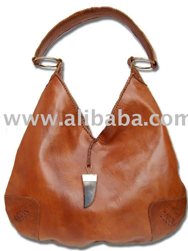 Handcrafted Moroccan Leather Bag Genuine Natural Tannery Handbag Product On Alibaba