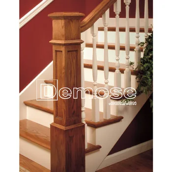 Interior Solid Wood Railings For Stairs Buy Balcony Railing Designs Wood Balustrades And Railings Outdoor Wood Handrails Product On Alibaba Com