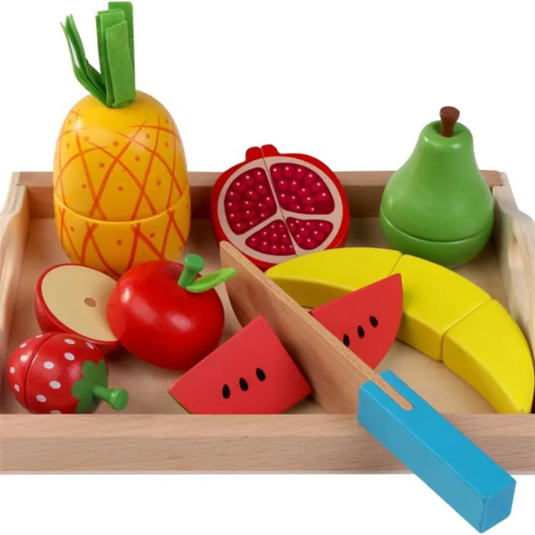 Hot Sale Kids Gift Pretend Play Hamburger Wooden Kitchen Toy Buy