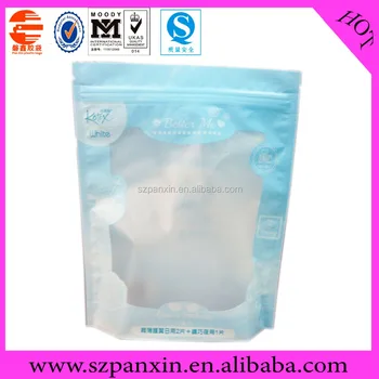 Biodegradable Sanitary Pads Pouch 2 Napkin Bags With Zipper Disposal