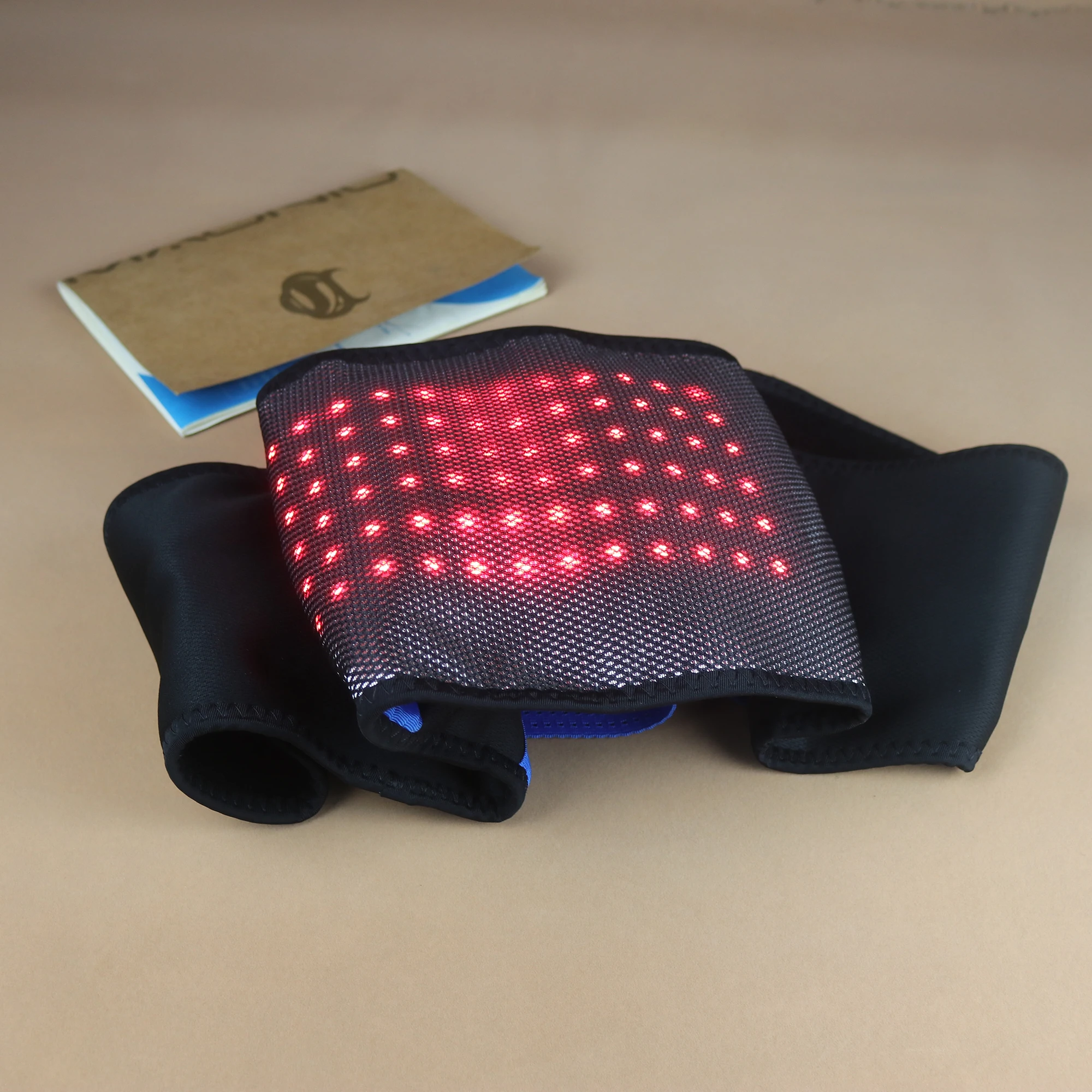 Non-invasive slim body / pain relief led light therapy wrap with 660 635 850 wavelength led infrared red light