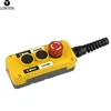 Lonten 5A Crane Push Button Switch Portable Emergency Stop Push Button on off Switch For Hoist Crane Pendant Control Station