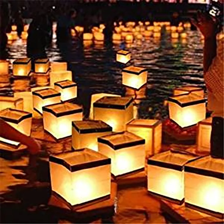 
Eco Friendly Chinese Paper Floating Water Lantern Wholesale 
