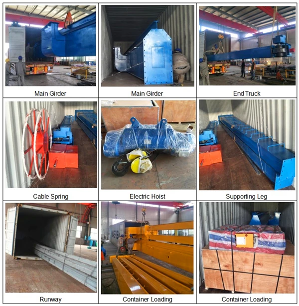 20 ton 25 ton Single Girder Shop Gantry Crane for Indoor Workshop