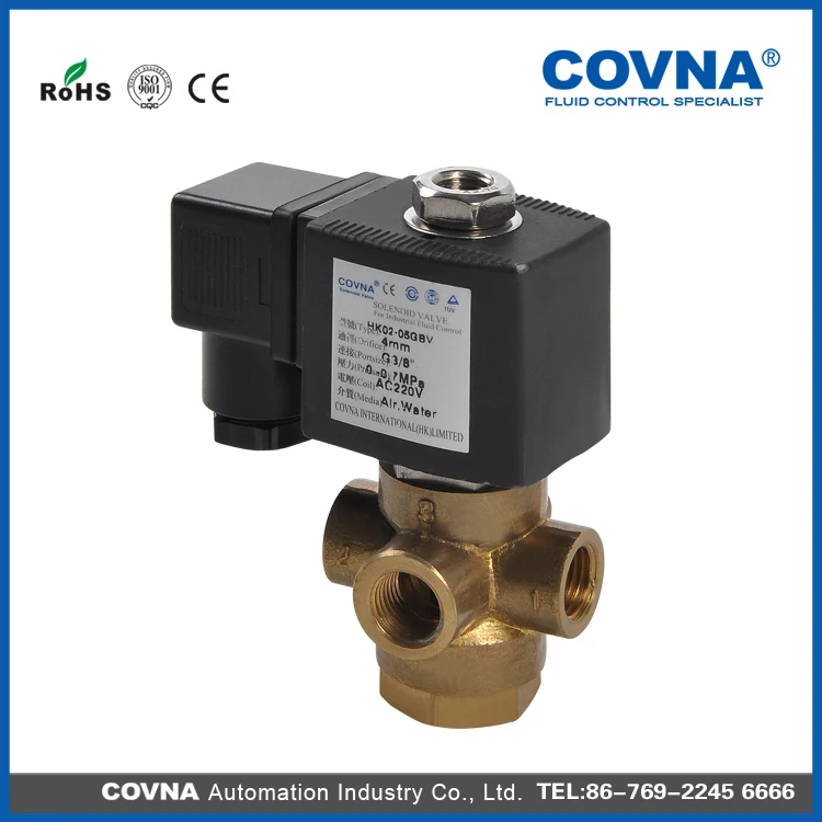 3 way electric solenoid valve for water 3 way electric solenoid valve for water