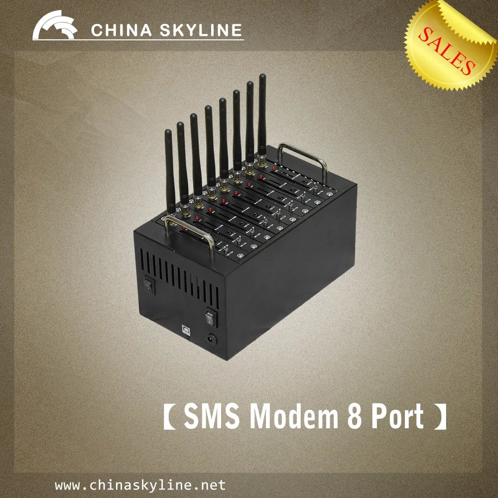 8 Ports Gsm/gprs Sms 3g Modem Usb Modem Multi Port Gsm Modem - Buy Usb ...