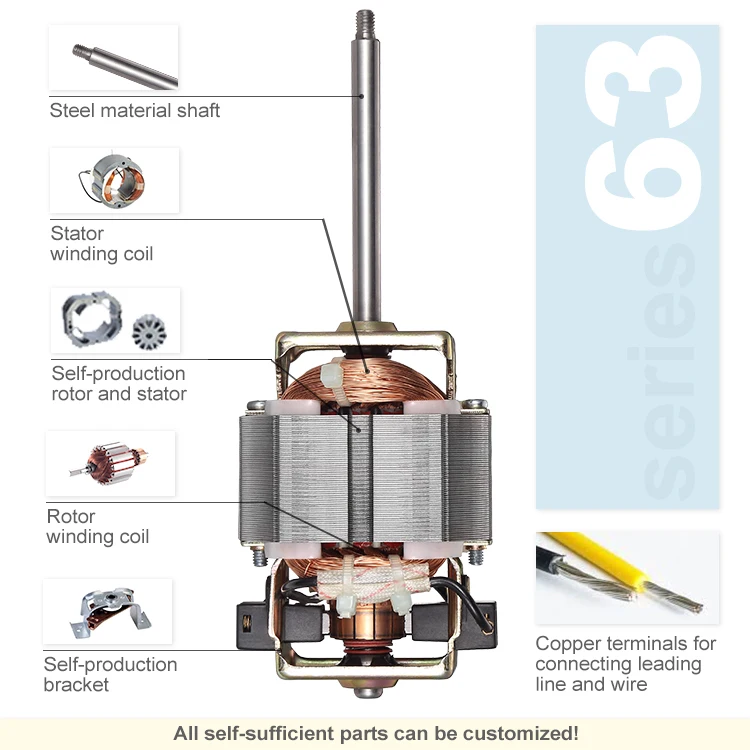 6330 High Quality 250w Ac Carbon Brush Universal Blender Motor Buy