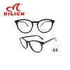 Regular Round shape Acetate eyewear with metal nail