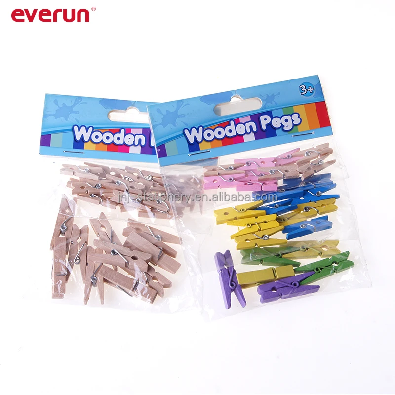 Mini Clothespins Wooden Clips Wooden Clamp For Decoration