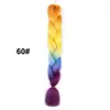 Synthetic Hair Crochet Braids Four Tone Synthetic Hair Ombre Jumbo Braids Extension Hair Beauty China Manufacturer