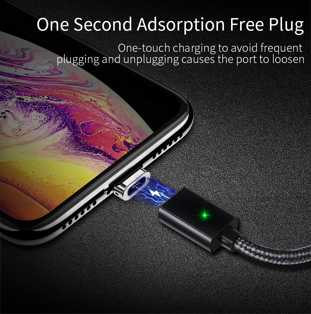 Essager Magnetic USB Type C Cable 3A Fast Charging Charge Cord USB-C Data Type-c Cable For Oneplus 6t 8 Magnet Charger - ANKUX.COM