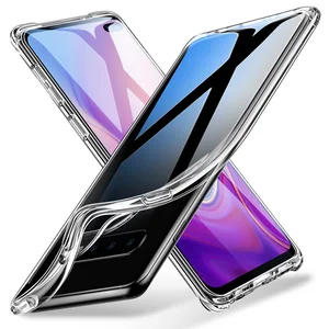 Samsung S10 Plus Clear Soft TPU Bumper Phone Case