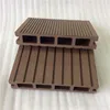 15 years life time service wood polymer composite decking Natural fiber+HDPE+ additives wpc decking Eco friendly decking