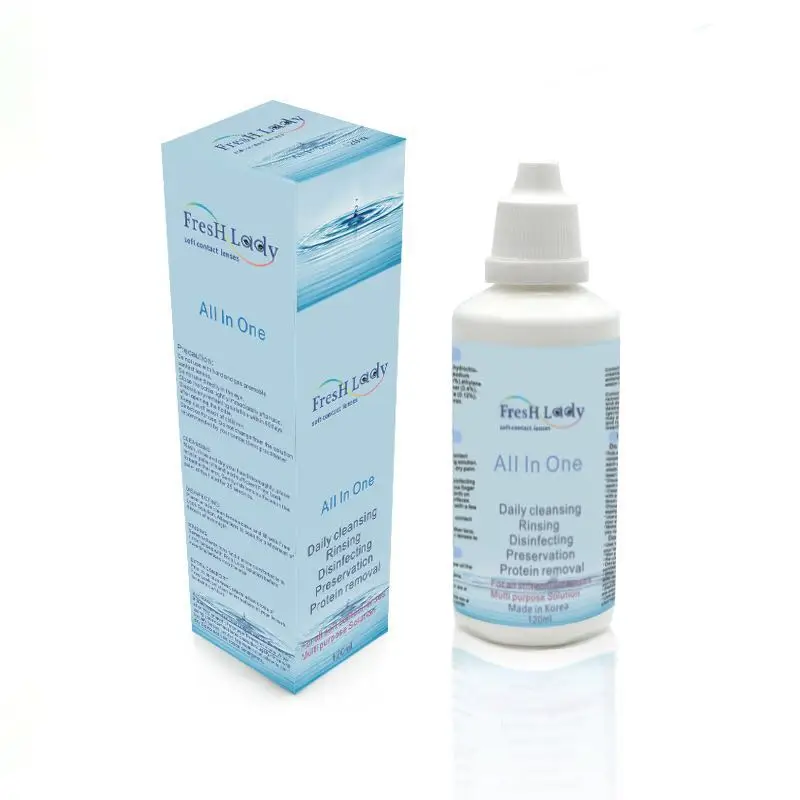 
contact lenses solution volume 60ml 120ml 360ml customize package available 