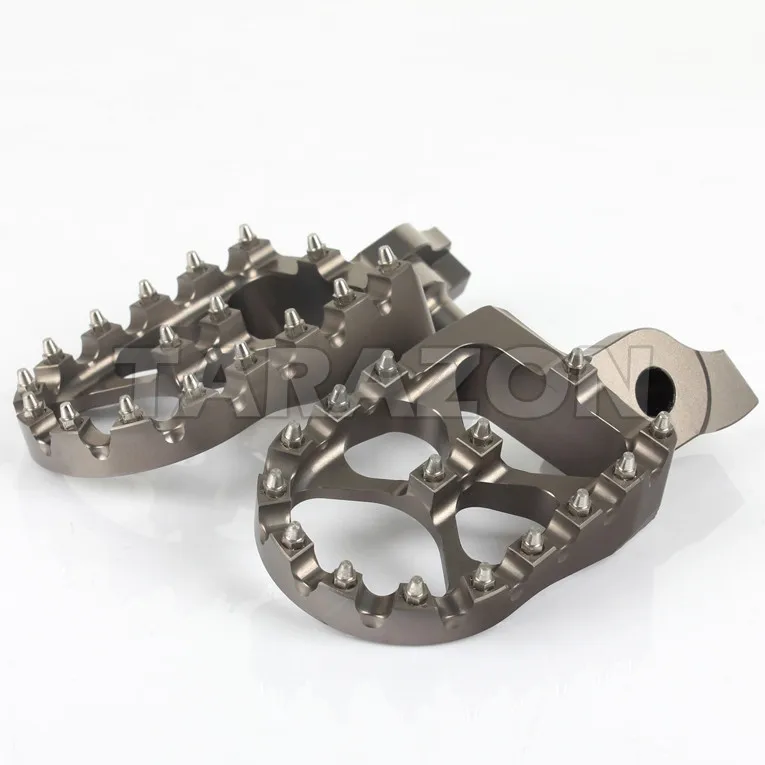 Titanium Cnc Aluminum Foot Pegs For Suzuki Rmz250 Dirt Bike Parts Buy