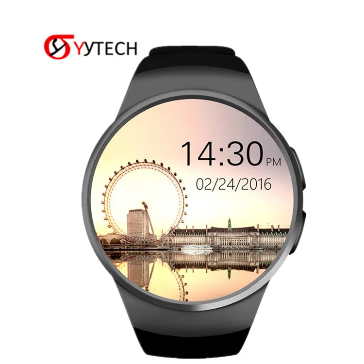 SYYTECH KW18 Smart Watch 1.3 Inch HD IPS Wristwatch SIM TF Card Heart Rate Monitoring Bluetooth smartwatch bracelet