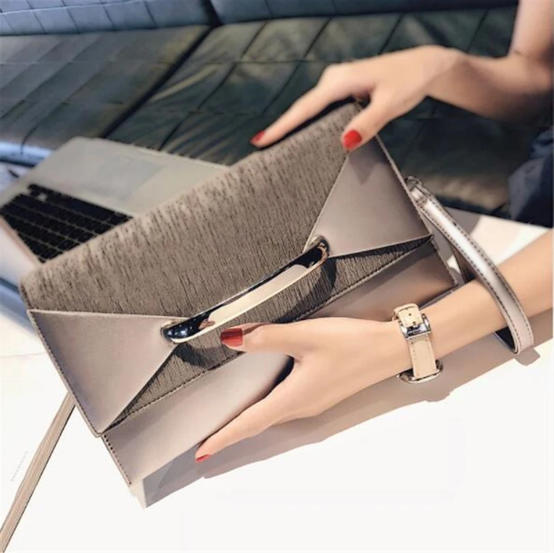 

Online shop hot selling women evening bag wholesale vegan clutch