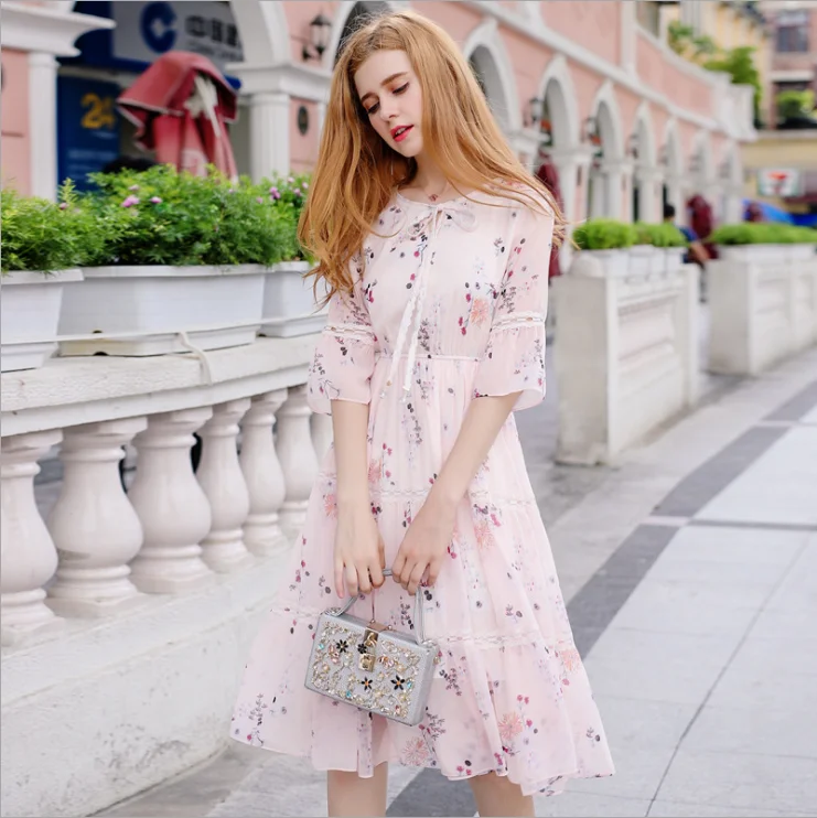 

LQY080 Elegant popular korean maxi woman dress, N/a