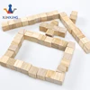 Small Wooden Craft Cubes - Unfinished Natural Wood / Mini Wooden Art Craft Square Cube Blocks