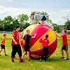 Custom giant inflatable volleyball model/ inflatable ball /inflatable round shape model