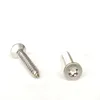 Torx flat round head Stainless steel zinc plated self tapping screw