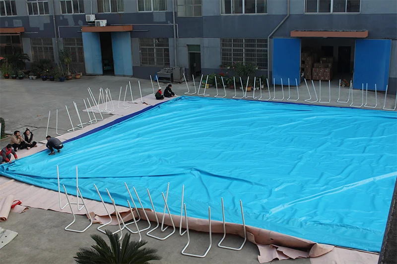 New design rectangular metal frame pool/frame swimming pool for adults